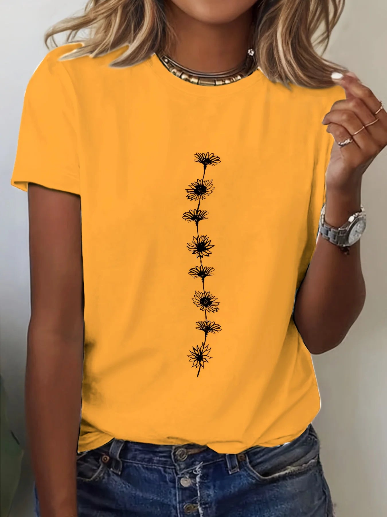 Helia Sun Tee – Energia e Vitalidade