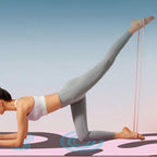 Suede Flow Mat – Semicircular Suede Yoga Mat