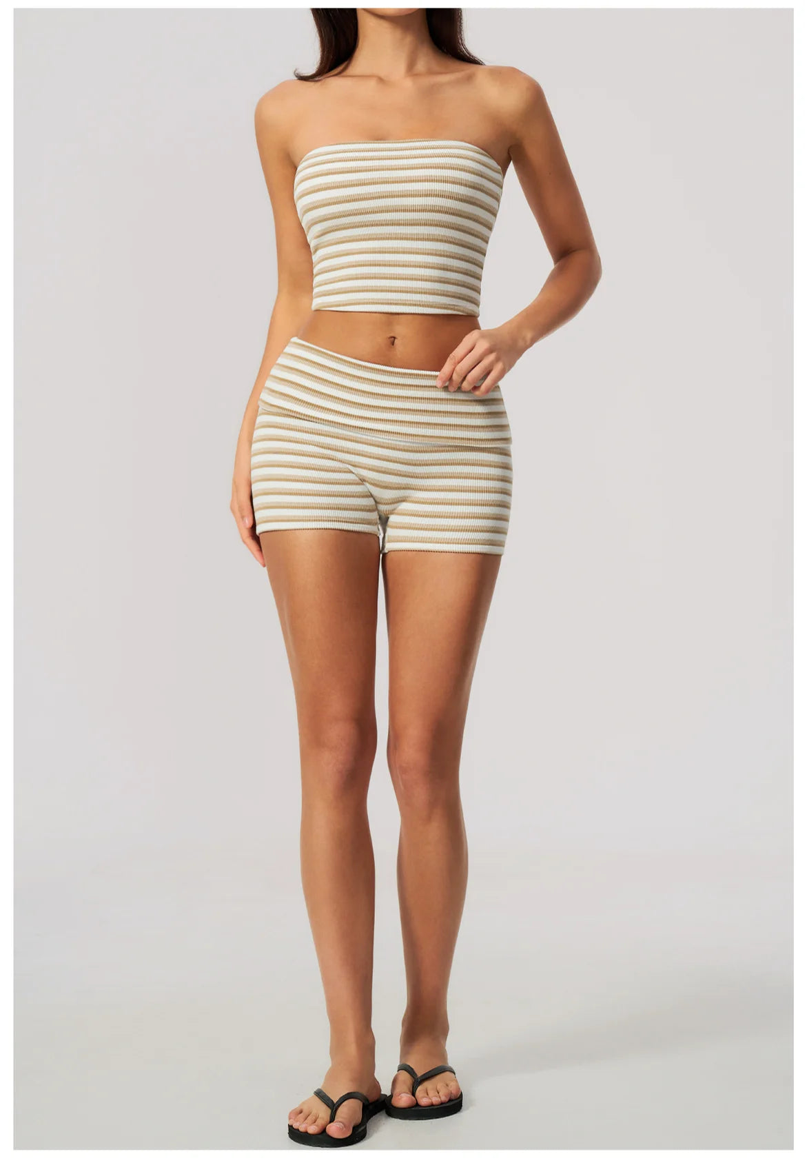 Conjunto de Yoga 2/3 Peças Prana Stripe