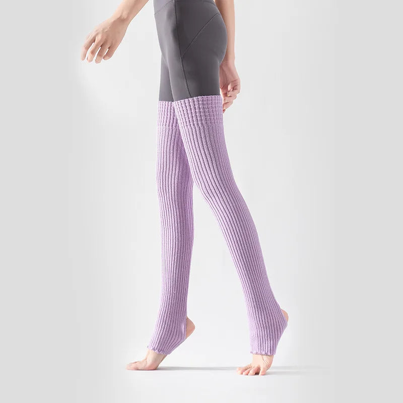 Polainas compridas Ushma, cor lilás