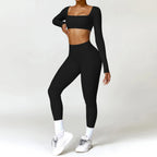 NirvaFit – Pantalones de Yoga Slim para Energía y Estilo Natural