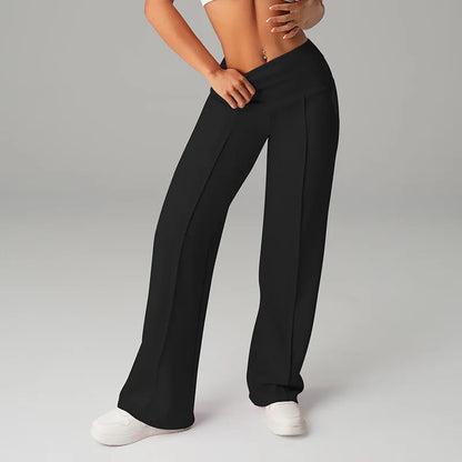 Malka Wide Pocket Pants – Soft Strength and Functional Elegance