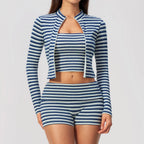Conjunto de Yoga 2/3 Peças Prana Stripe