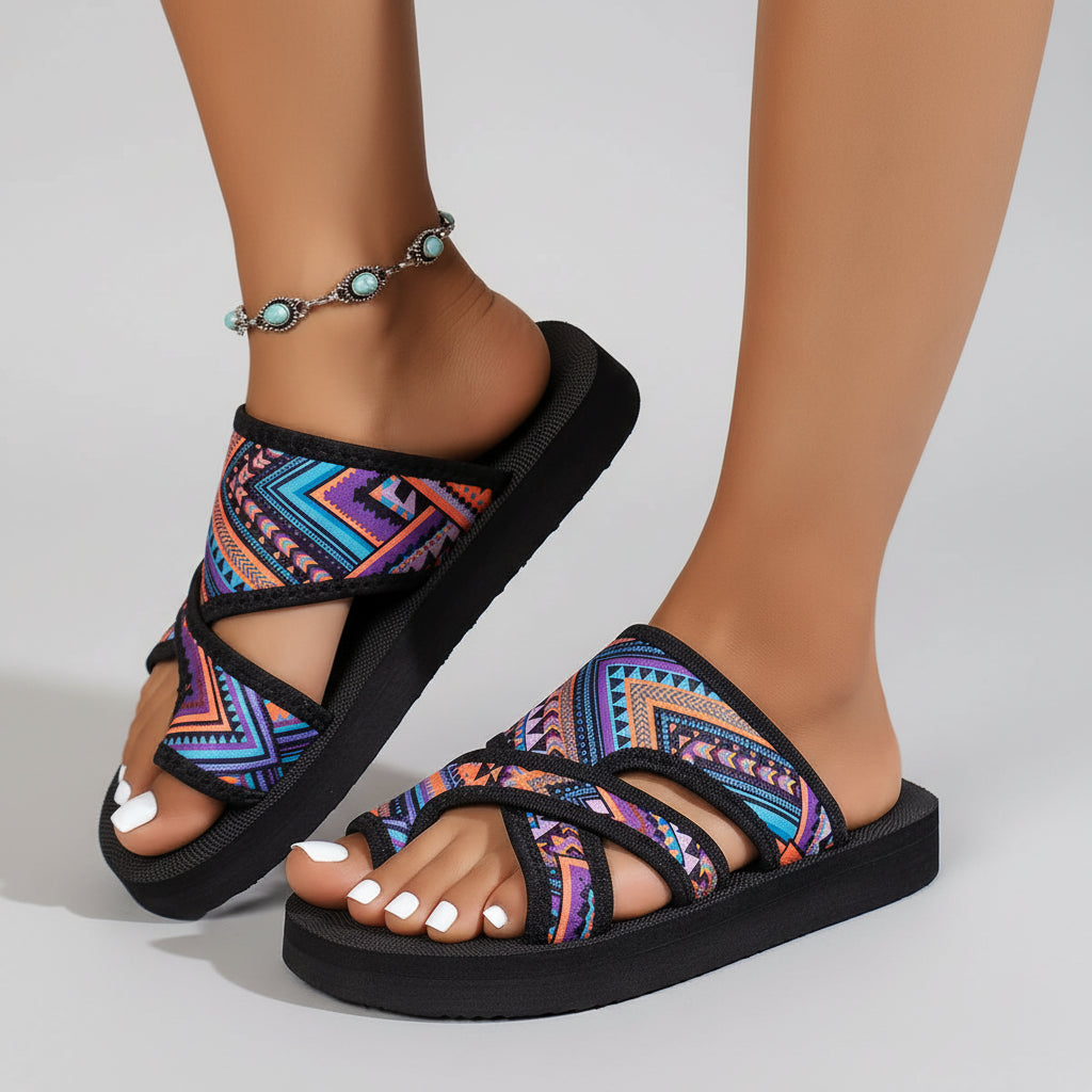 Kaleido Boho Sandals – Caminhos de Cor