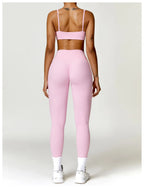 NirvaFit – Pantalones de Yoga Slim para Energía y Estilo Natural