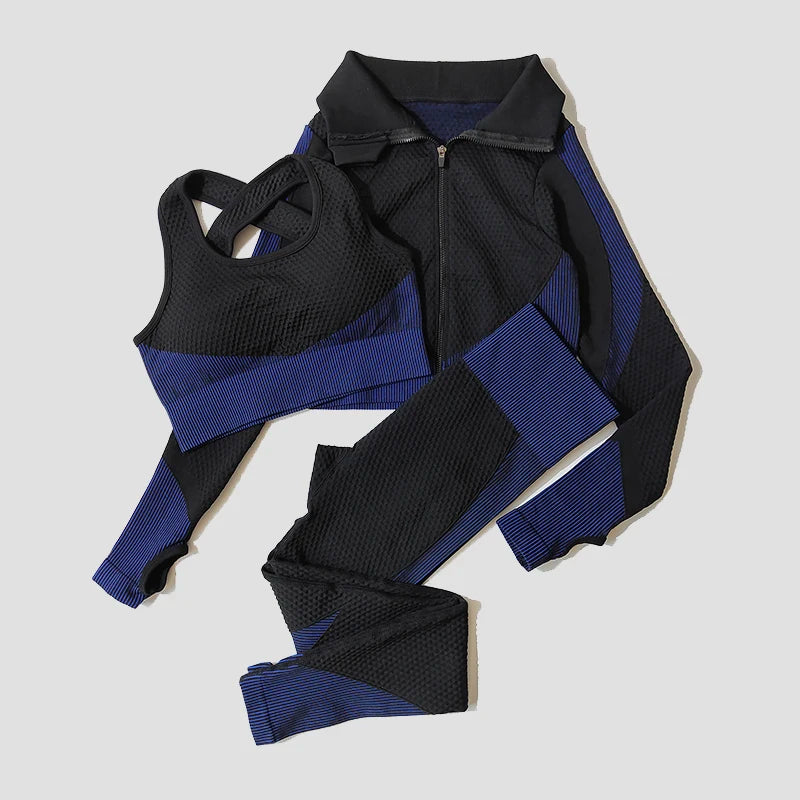 Eternal Flow Set – Seamless Yoga Set 2/3 Pieces 