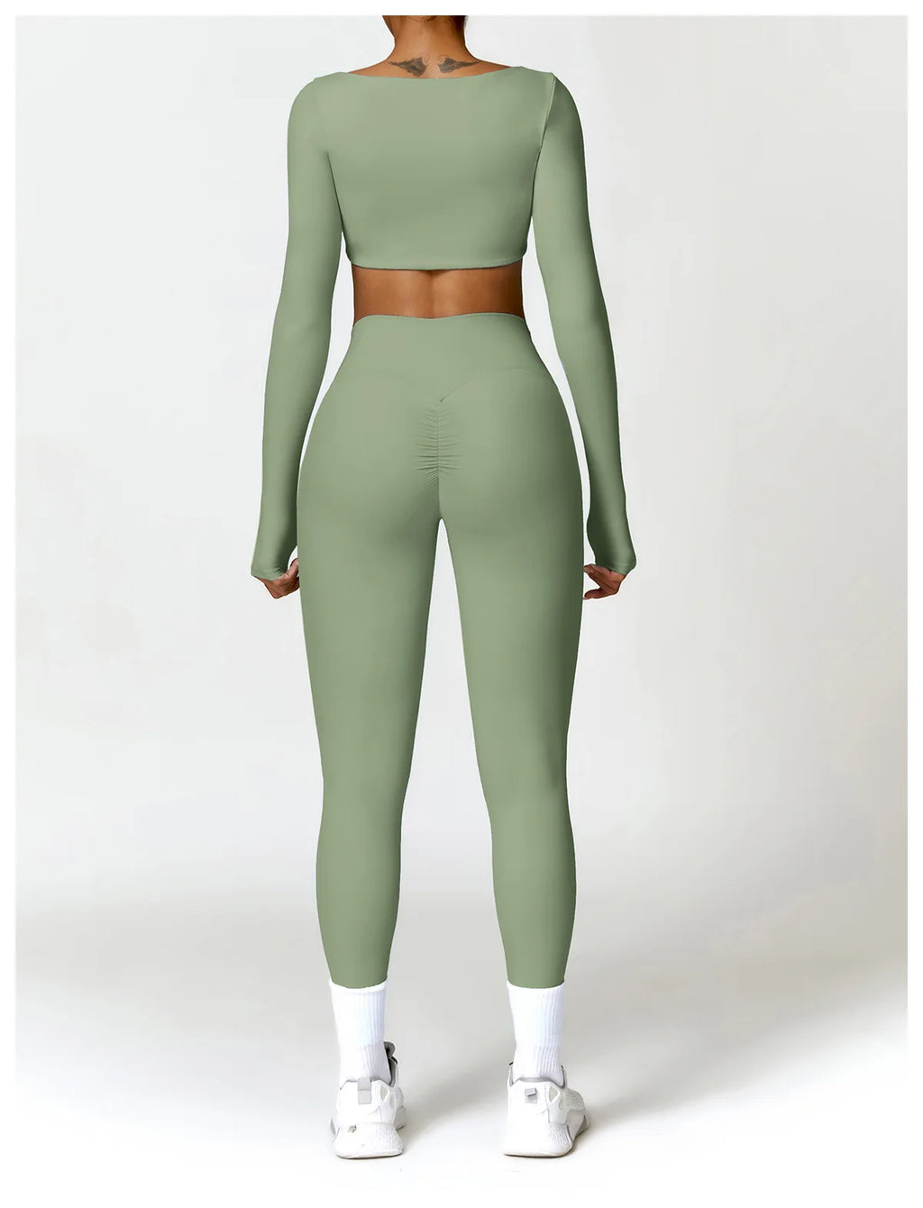NirvaFit – Pantalones de Yoga Slim para Energía y Estilo Natural