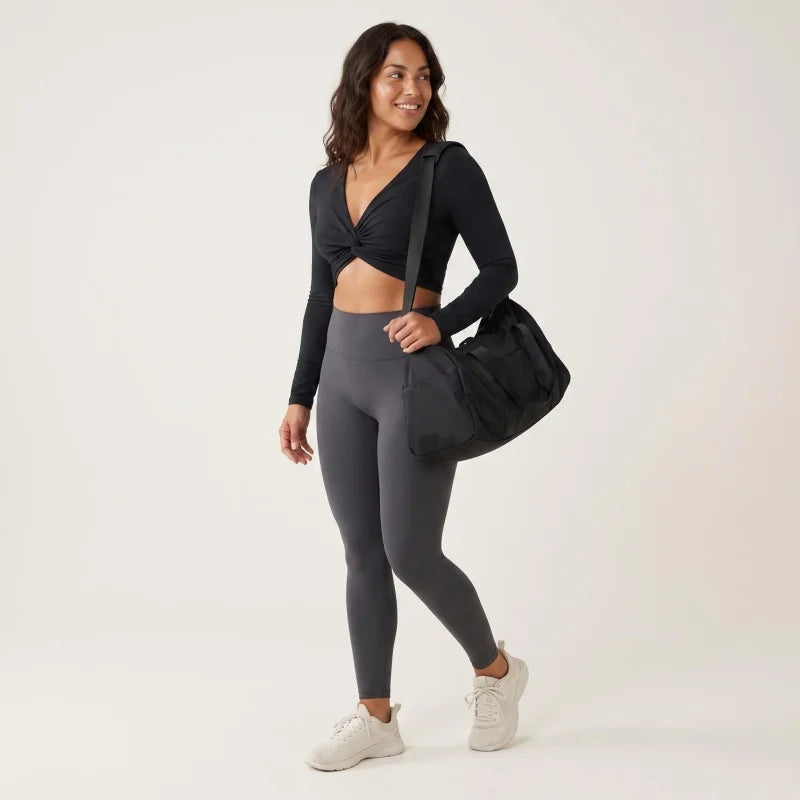 Top de Yoga Manga Larga con Giro Ananda Twist