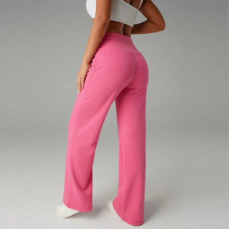 Malka Wide Pocket Pants – Soft Strength and Functional Elegance