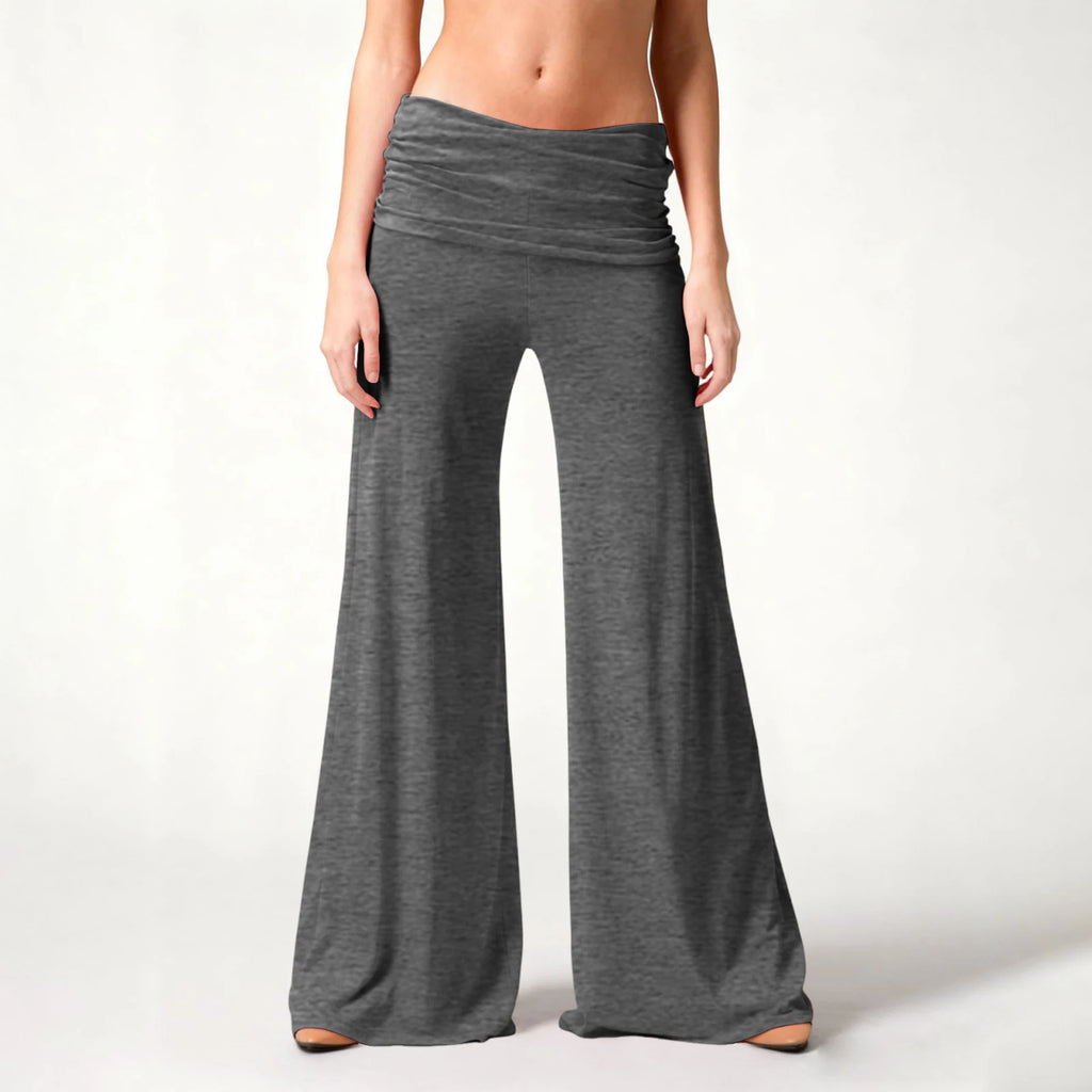 Grace Flow Pants – Pantalones Elegantes de Pierna Ancha