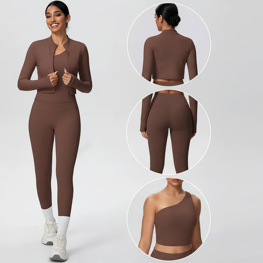 Conjunto Tríade Flow (3 Peças) – Movimento e Energia Feminina