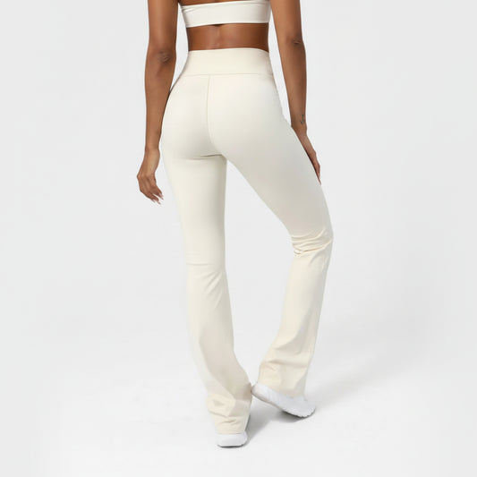 White Harmony Pants – Wide-Leg White Yoga Pants