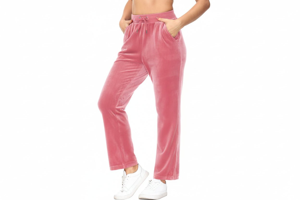 Pantalones de Yoga Soft Flow • Terciopelo Cálido y Movimiento Libre