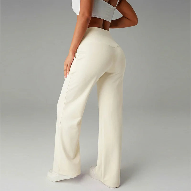 Malka Wide Pocket Pants – Soft Strength and Functional Elegance
