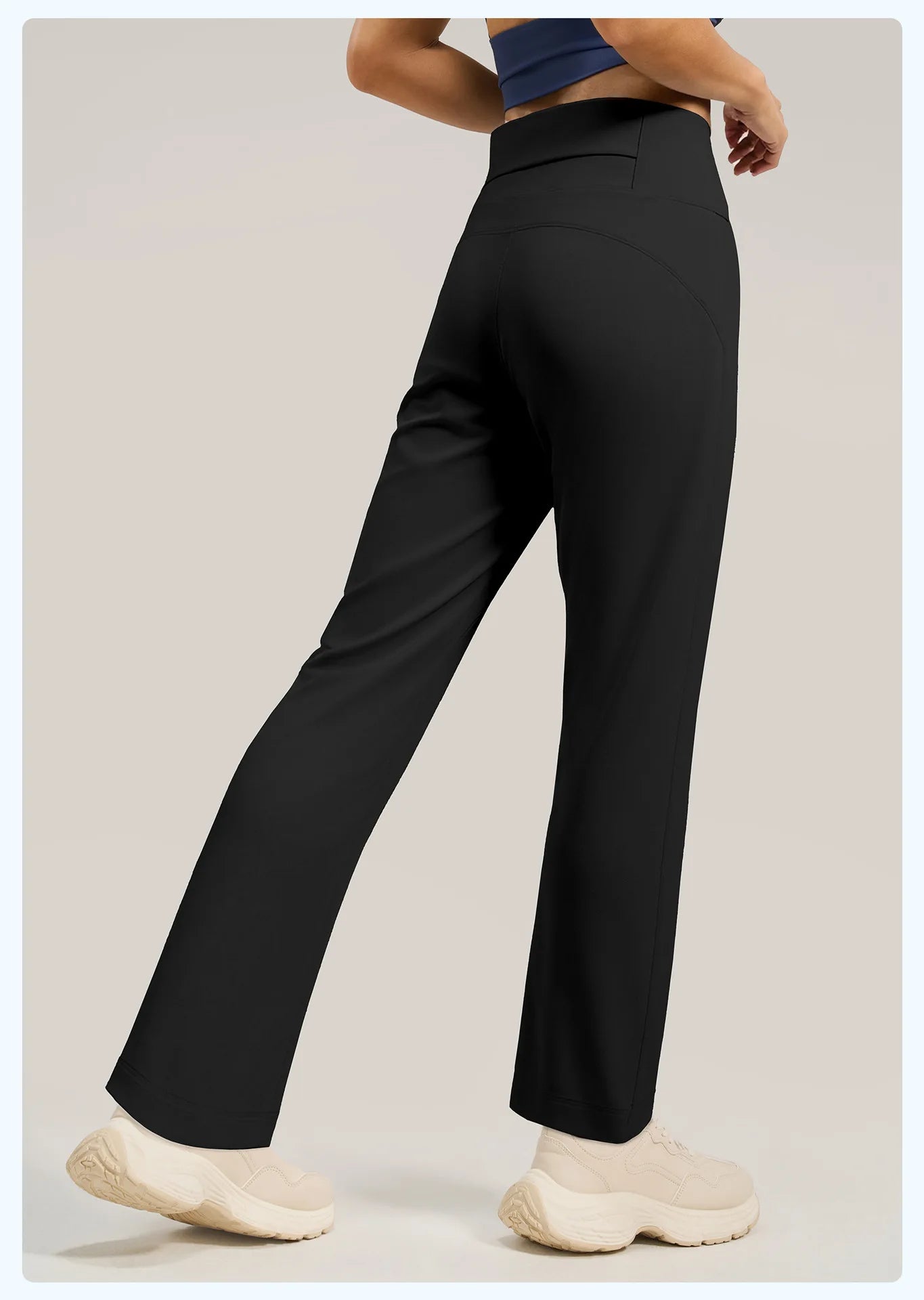 Yoga Slim Flow Pants – Straight Cut and Feminine Energy