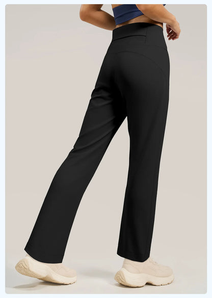 Yoga Slim Flow Pants – Straight Cut and Feminine Energy
