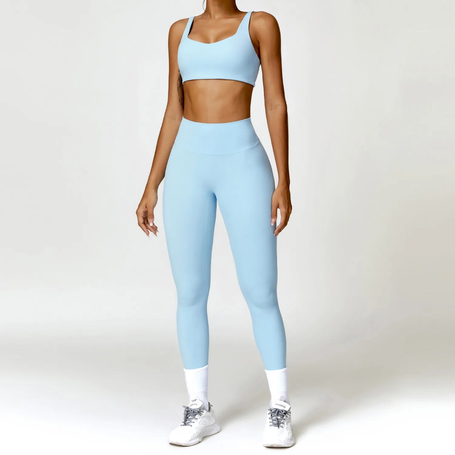 NirvaFit – Pantalones de Yoga Slim para Energía y Estilo Natural