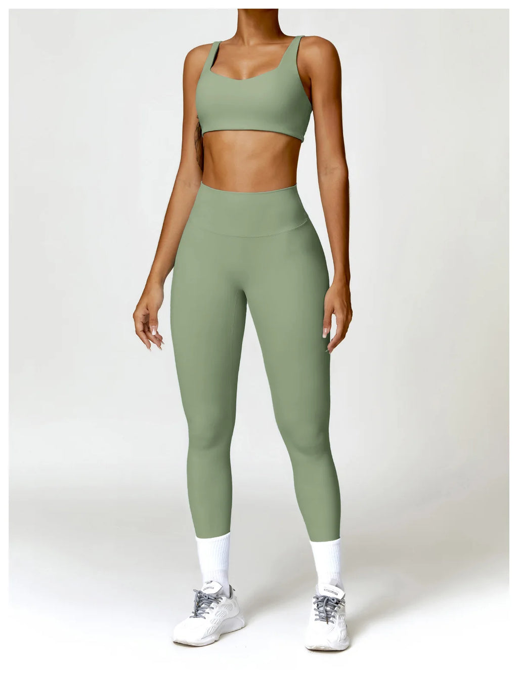 NirvaFit – Pantalones de Yoga Slim para Energía y Estilo Natural