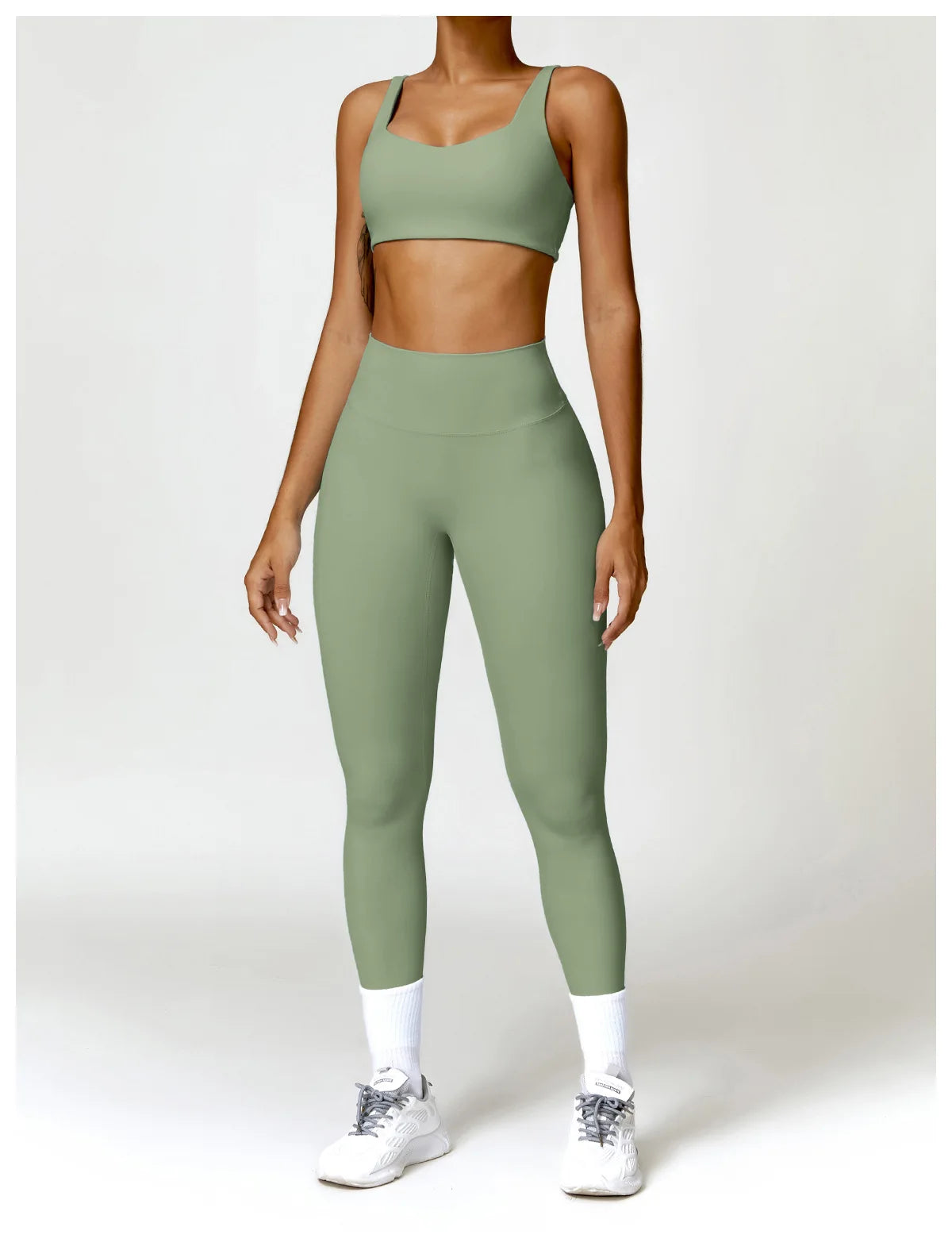 NirvaFit – Pantalones de Yoga Slim para Energía y Estilo Natural