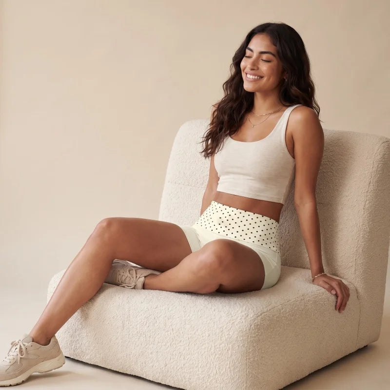 Golden Leaf Shorts – Elegance in Motion