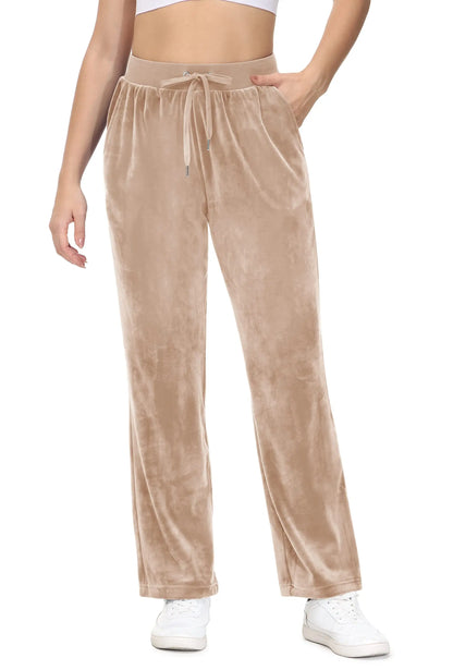 Soft Flow Yoga Pants • Warm Velvet and Free Movement 