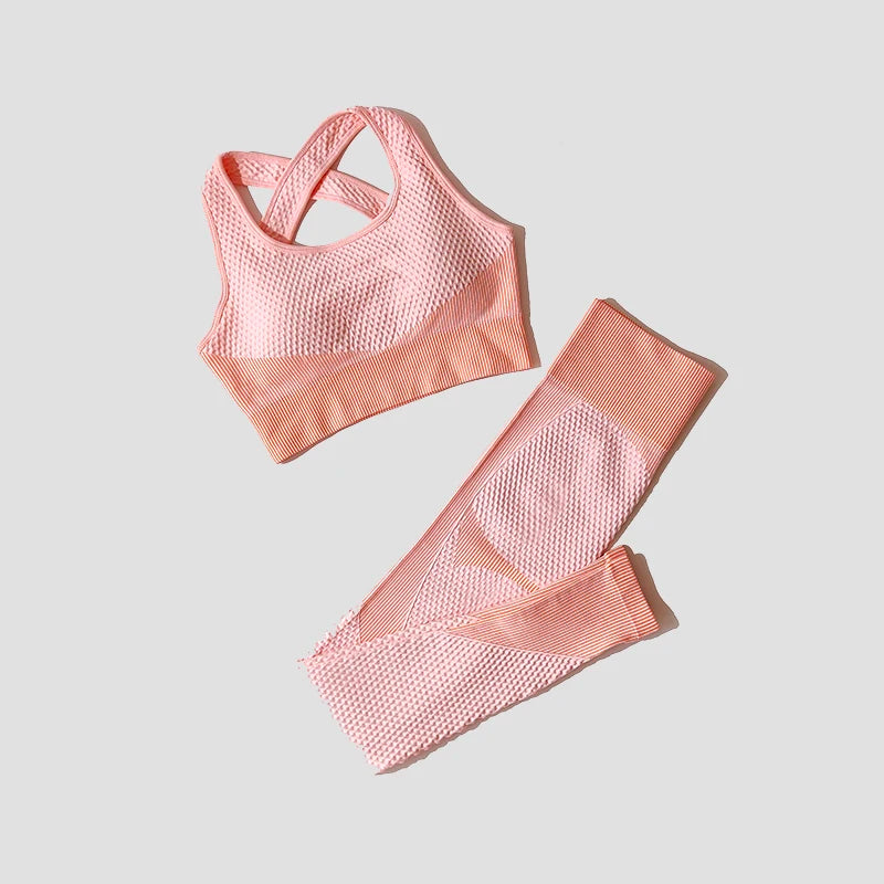 Eternal Flow Set – Seamless Yoga Set 2/3 Pieces 