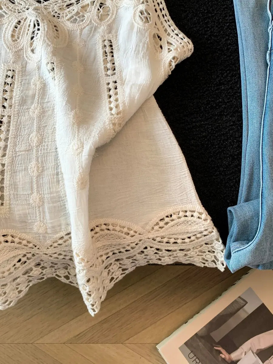 Lotus Lace Top – Delicadeza Natural