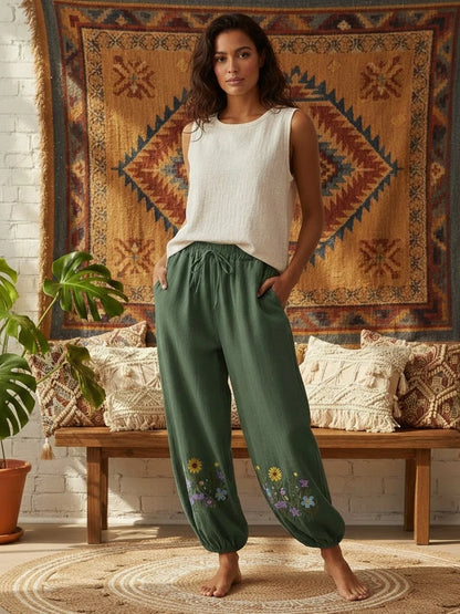 Wildflower Flow Pants – Liberdade e Feminilidade