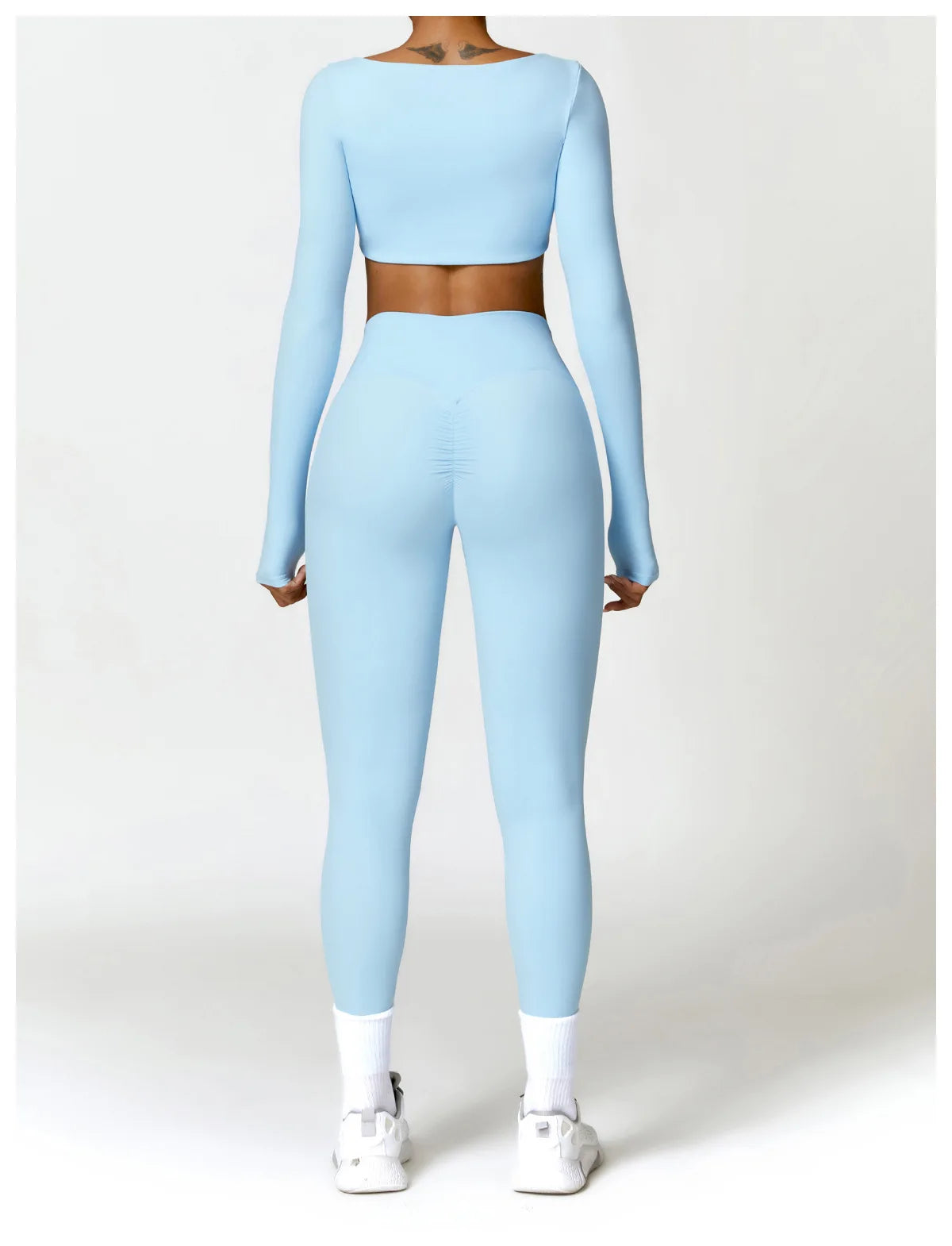 NirvaFit – Pantalones de Yoga Slim para Energía y Estilo Natural
