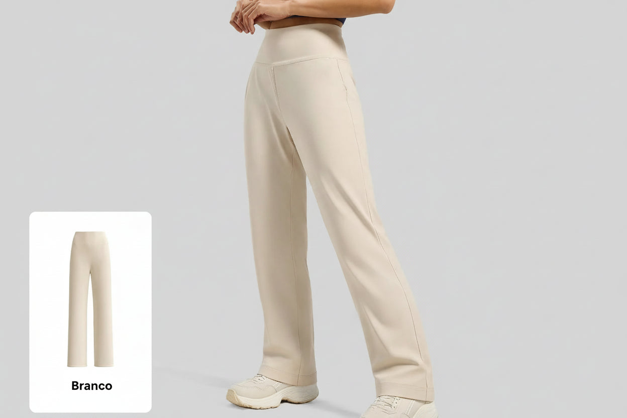 Yoga Slim Flow Pants – Straight Cut and Feminine Energy