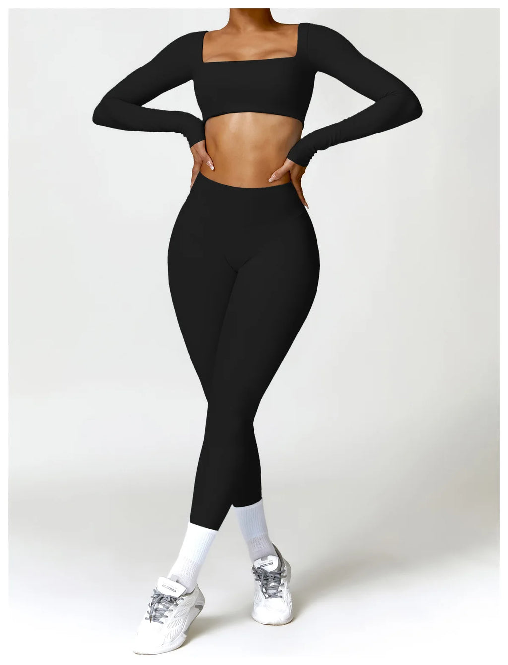 NirvaFit – Pantalones de Yoga Slim para Energía y Estilo Natural