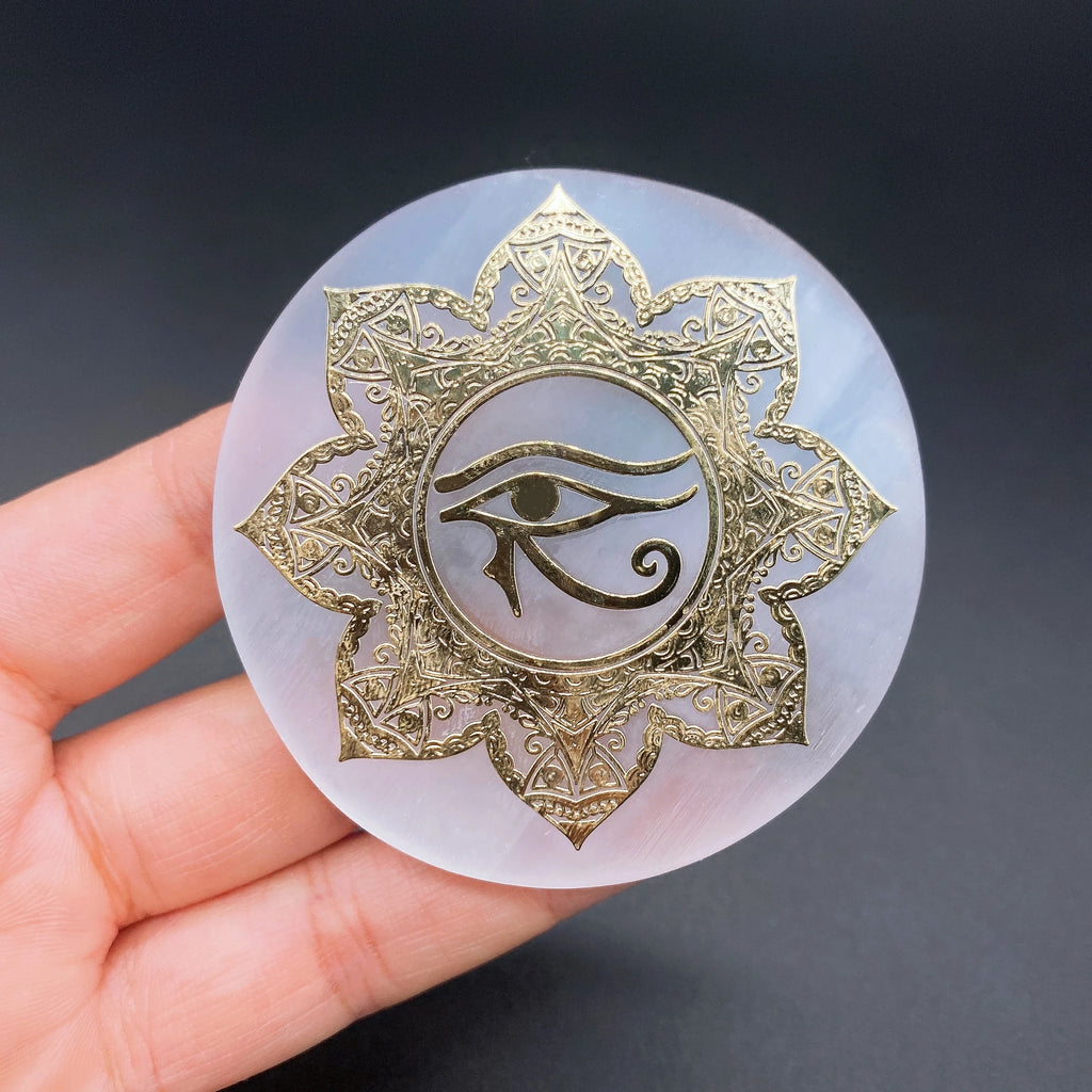 Nura Selenite Plate – Light and Purification