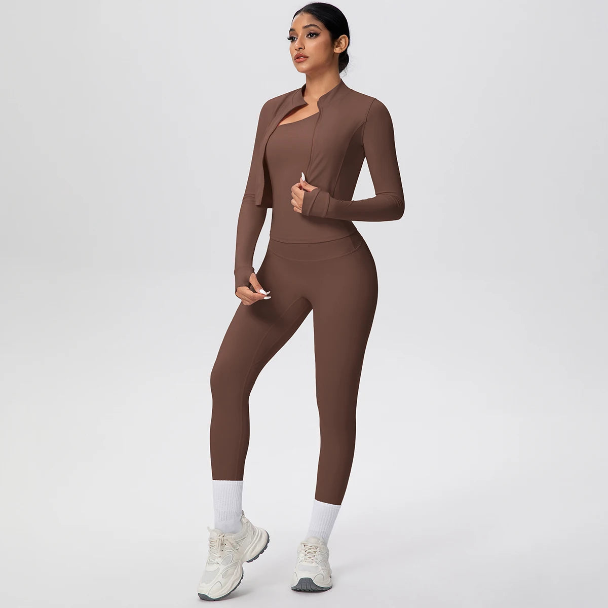 Conjunto Tríade Flow (3 Peças) – Movimento e Energia Feminina
