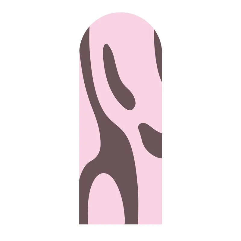 Suede Flow Mat – Semicircular Suede Yoga Mat