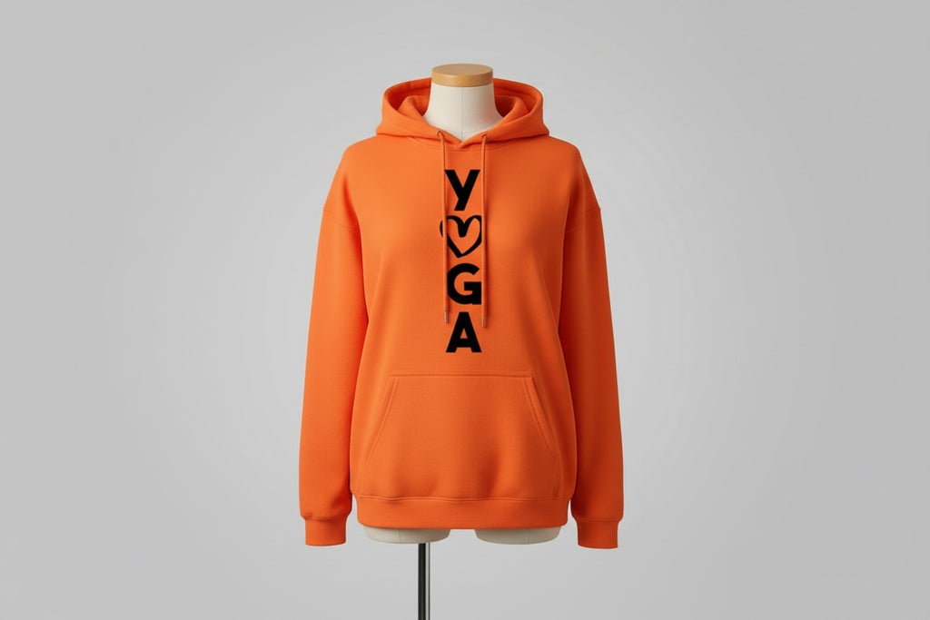 Sankalpa Love Yoga Sweatshirt • Spiritual Comfort and Presence