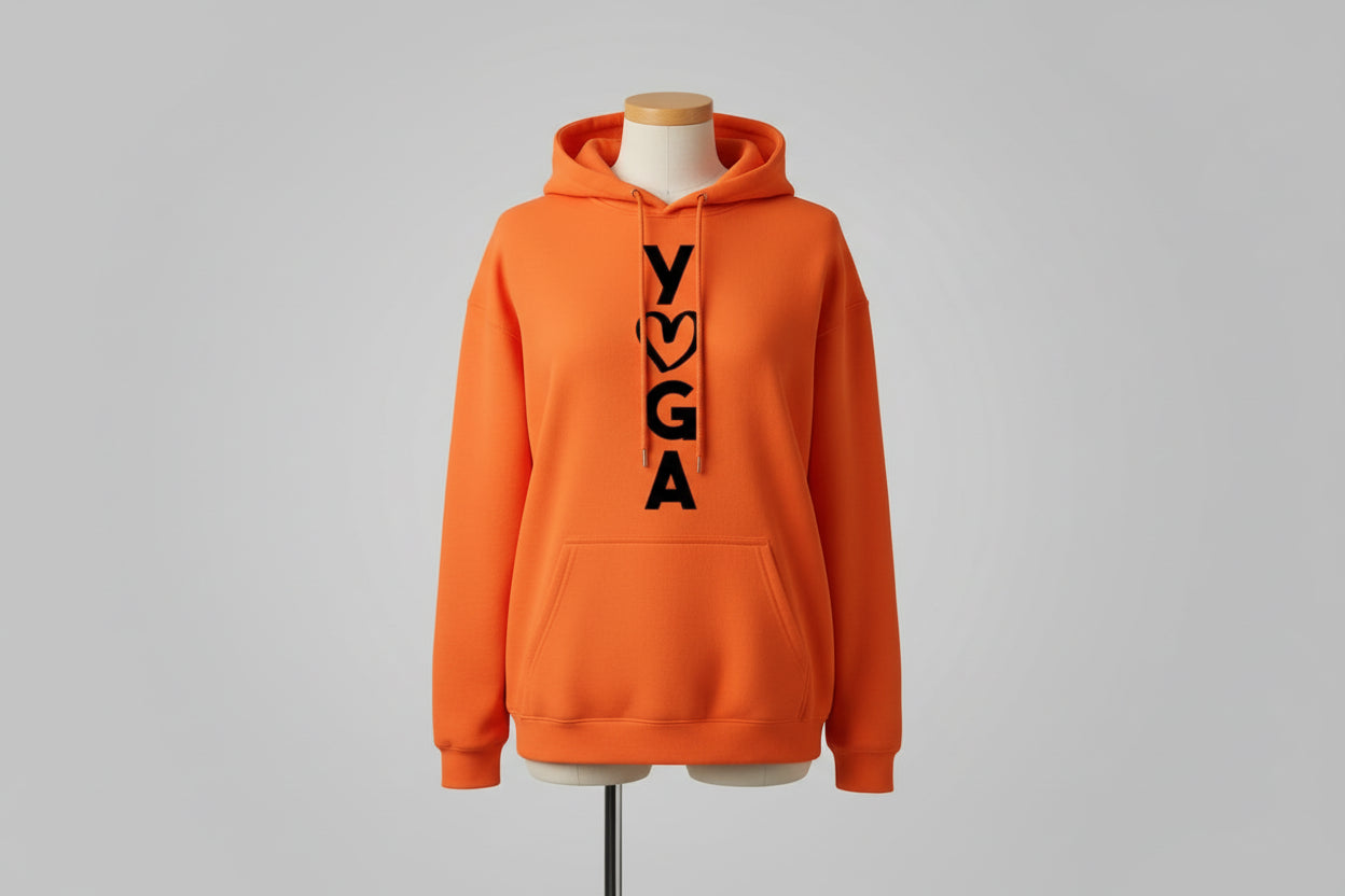 Sudadera con Capucha Sankalpa Love Yoga • Conforto Espiritual y Presencia