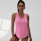 Top Flow V — Yoga y Fitness con Escote en V y Caída Ligera