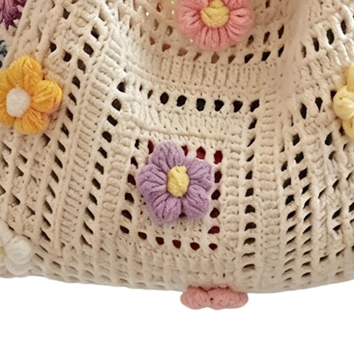 Wildflower Crochet Bag – Delicadeza e Estilo