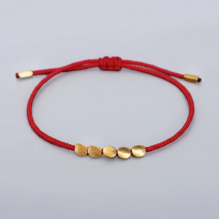 Pulsera Mantra – Intención Tejida a Mano