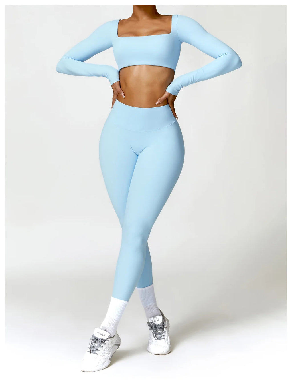 NirvaFit – Pantalones de Yoga Slim para Energía y Estilo Natural