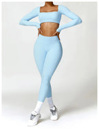 NirvaFit – Pantalones de Yoga Slim para Energía y Estilo Natural