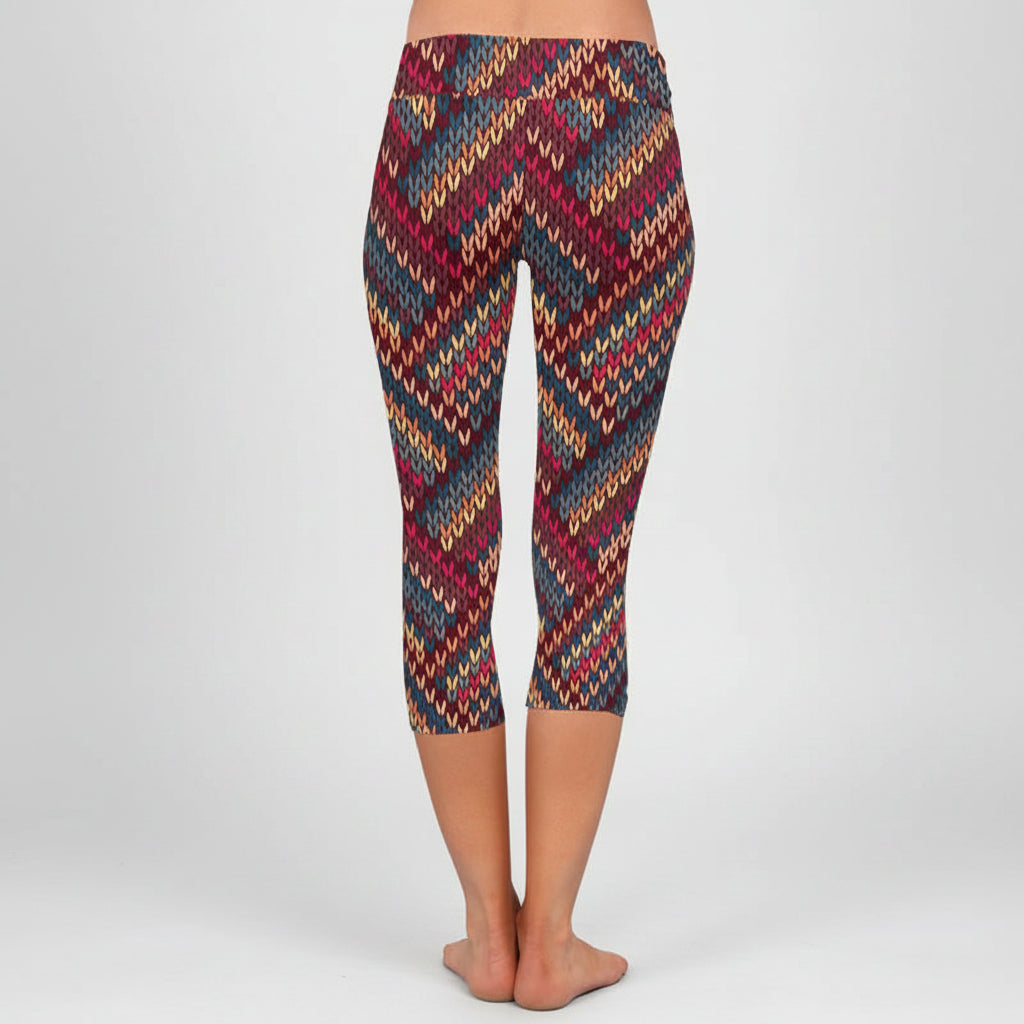 Leggings Capri Conforto Diário Prisma Flow