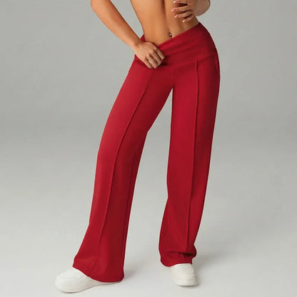Malka Wide Pocket Pants – Soft Strength and Functional Elegance