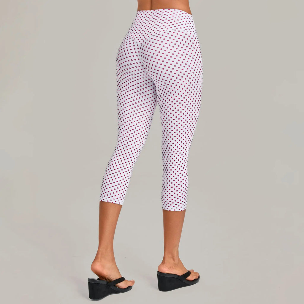 Leggings Capri de Yoga Prana Stripe