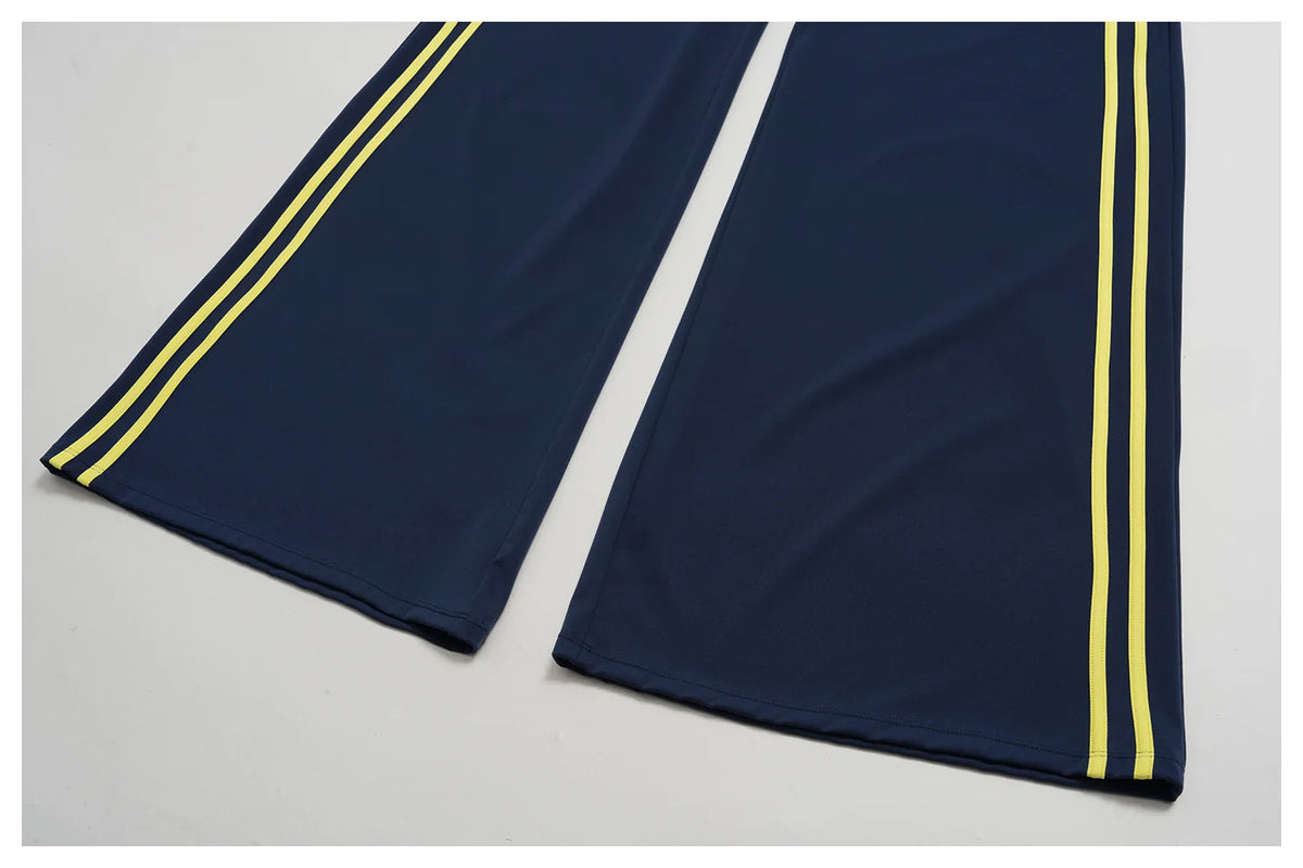 Conjunto de Yoga Top e Calças Wide Leg Shakti Line