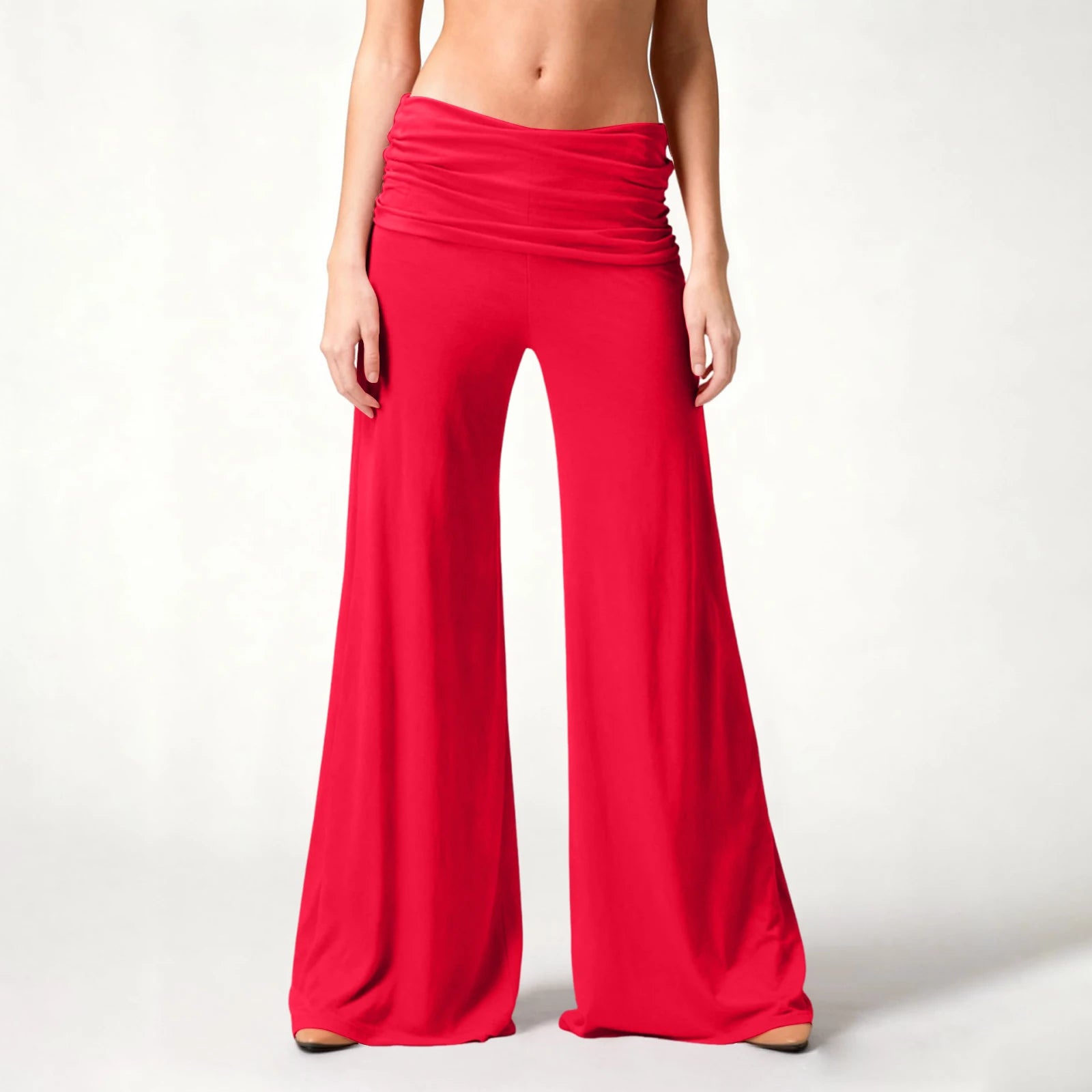 Grace Flow Pants – Pantalones Elegantes de Pierna Ancha