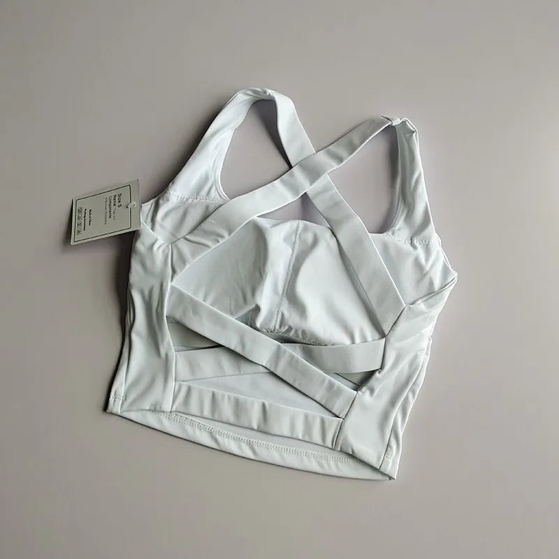 Grace Fit Bra – Elegancia y Soporte para Entrenamiento y Yoga
