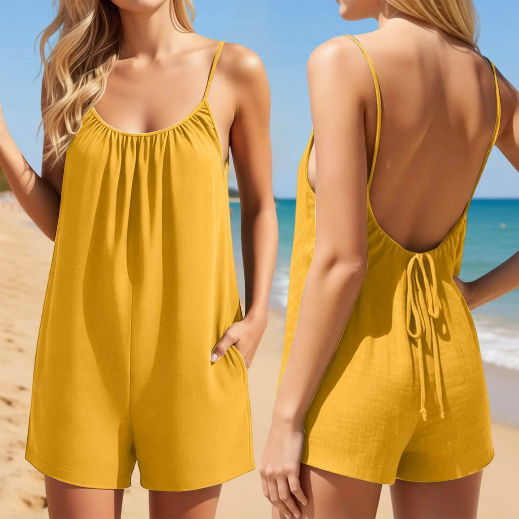 Solara Flow Romper – Liberdade de Verão