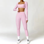 NirvaFit – Pantalones de Yoga Slim para Energía y Estilo Natural