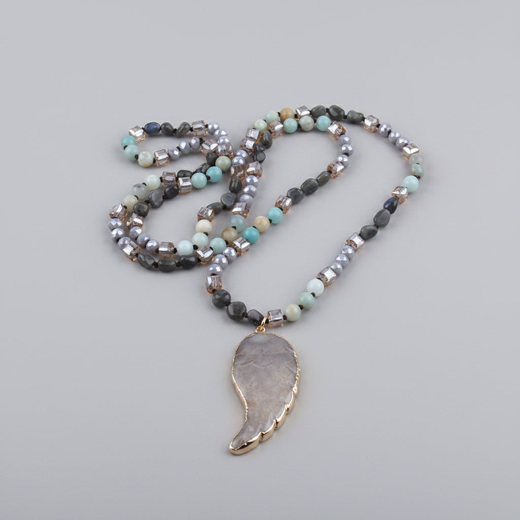 Ayla Wing Necklace – Proteção e Liberdade
